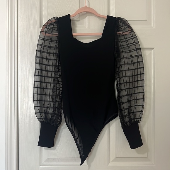 BLACK BODYSUIT - Picture 3 of 4